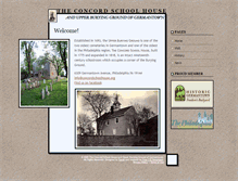 Tablet Screenshot of concordschoolhouse.org